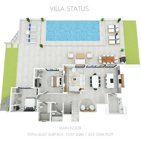 Vacation Marbella I Status, Private Pool, 5min To The Beach, Bbq, Rooftop Terrace, 5 Bdrs, Luxury *